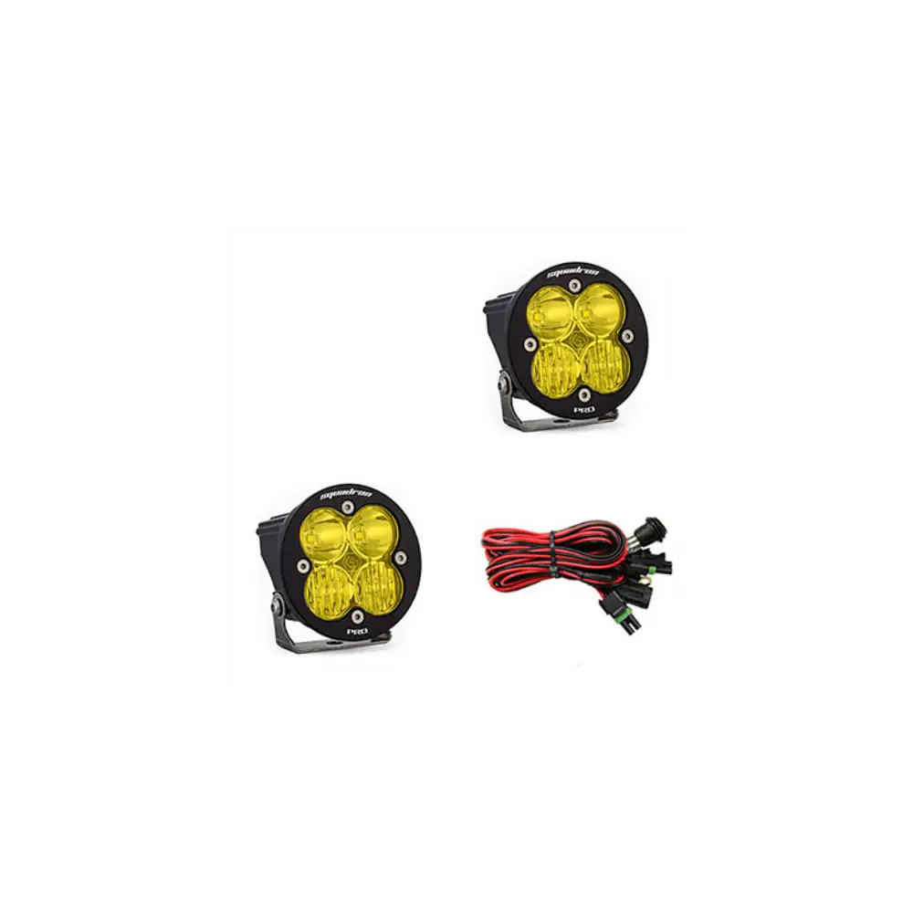 Baja Designs Squadron-R Pro Black LED Auxiliary Light Pod Pair - BAJ597813